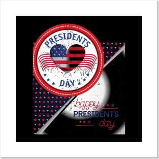 Happy President's Day Posters and Art